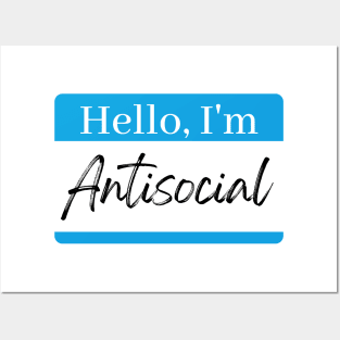 Antisocial Posters and Art